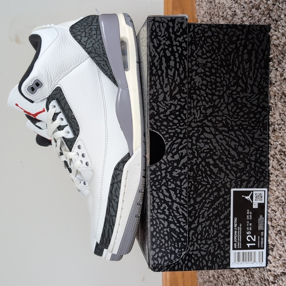 Jordan 3 Cement Grey (2024)